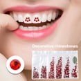 thumbnail image 4 of Diamantes de imitación dentales Blanqueamiento de dientes Decoración de dientes Cristal de diente de cristal dental JShteea  Cuidado Belleza, 4 of 6