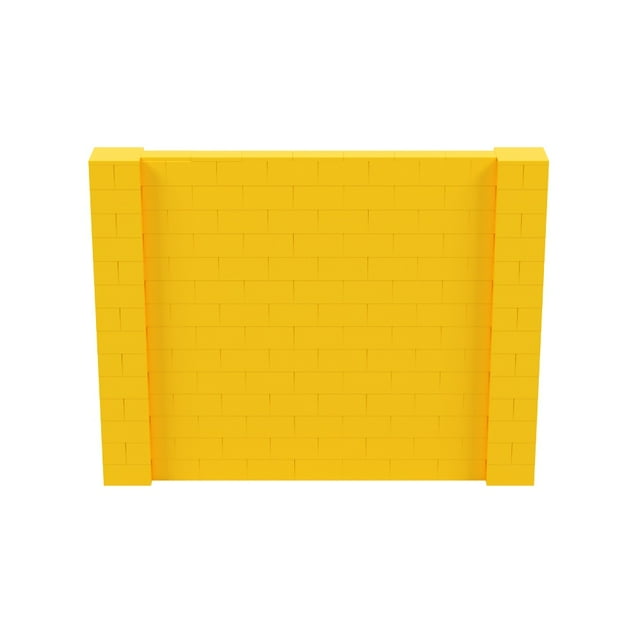 EverBlock 9’ x 7’ Wall Kit Modular Building Blocks Wall System for