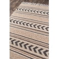 thumbnail image 2 of Area Rug Momeni Esme Charcoal 60 cm x 90 cm de lana y yute, 2 of 7