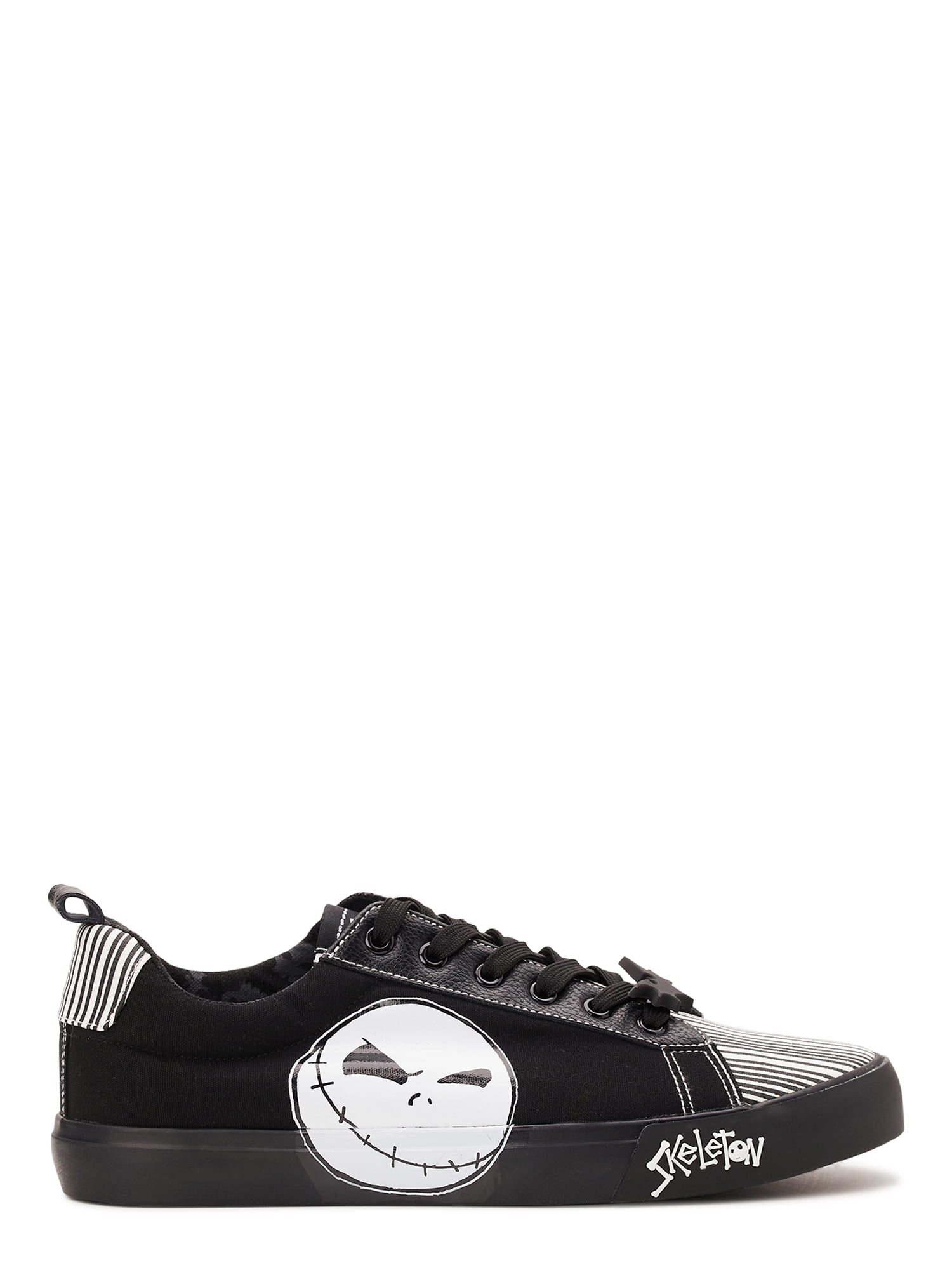 The Nightmare Before Christmas Men's Canvas Lace Up Sneakers