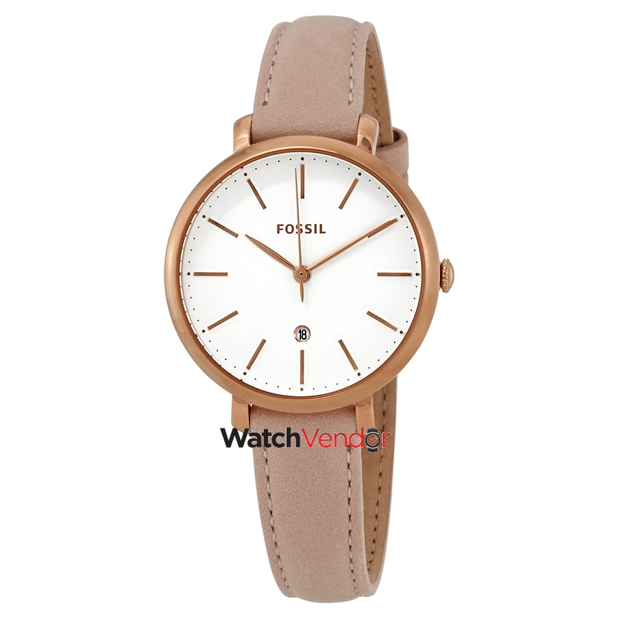 Fossil Jacqueline White Dial Ladies Watch ES4369 Walmart