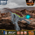 thumbnail image 2 of Juguete Dinosaurio con Sensores y Control Remoto con Luces y Sonidos gris Mediano Rm Regalomex, 2 of 4