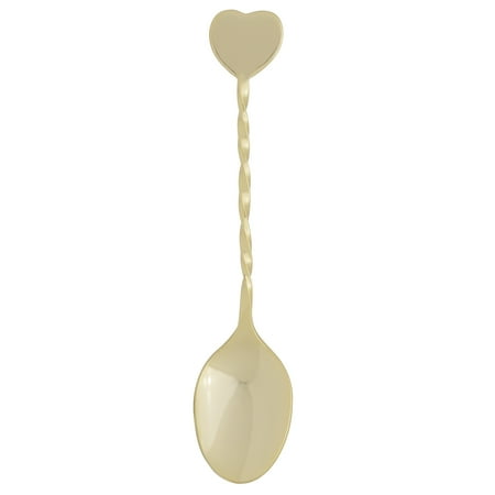 

HIC Harold Import Co. GDH-HIC 4-1/2 Gold Plated Heart Demi Spoon Home Decor Products