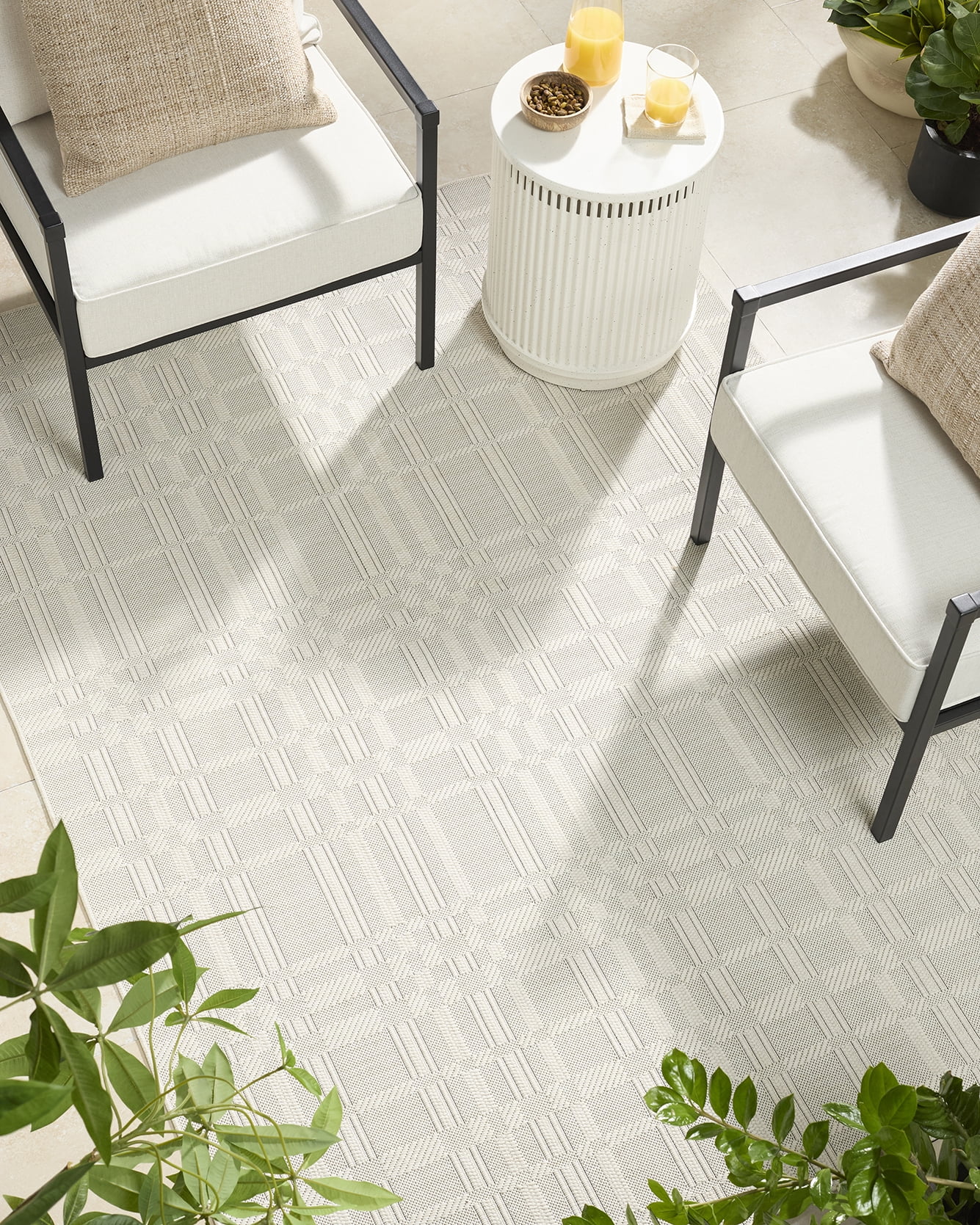 My Texas House Mari Outdoor Area Rug 5' x 7'