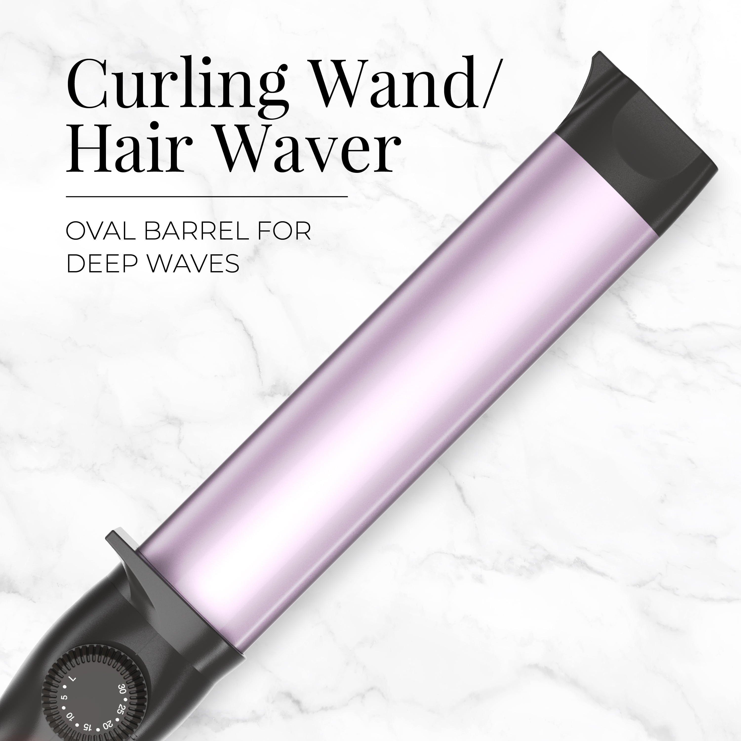 Oval top wave wand