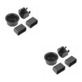 thumbnail image 2 of Guardoinrt 4x Black Prevent Damage With Replacement Hinge Pivots Lining Kit For Doors And Hinges 2Set, 2 of 6