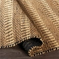 thumbnail image 3 of Surya Jasmine JAM-2302 30x96" Runner Cottage Fabric Area Rug in Brown/Beige, 3 of 6
