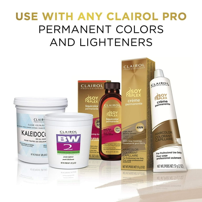 Clairol Professional Clairoxide Clear Developer, 20 Volume