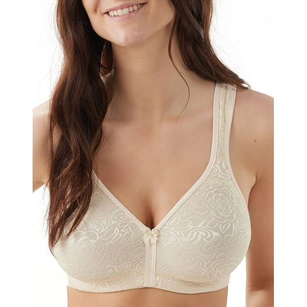 Breezies Breezies Womens Wild Rose Seamless Wirefree Support Bra 40C