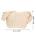thumbnail image 2 of unbranded Tote En Paja Beige Multifuncional Para Mujer Ideal Para Compras Y Salidas Casuales, 2 of 6