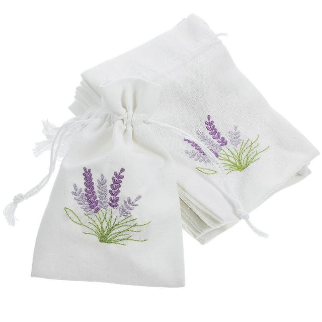 10pcs Sachet Gift Sachet Bag Refillable Lavender Sachet Bag Wardrobe Sachet Bag (S