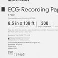 thumbnail image 5 of McKesson ECG Recording Paper, Red Grid Thermal Paper - 8.5 in x 138 ft, 300 Count, 1 Pack, 5 of 7