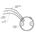 thumbnail image 2 of NEW VOLTAGE REGULATOR IS COMPATIBLE WITH HARLEY DAVIDSON 65-77 SPORTSTER 65-69 FL MODELS 1119615, 2 of 4