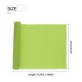 thumbnail image 2 of Uxcell Crepe Paper Roll 8.2ft Long 10 Inch Wide for Wedding Ceremony Various Large Festivals Decoration,Green, 2 of 6