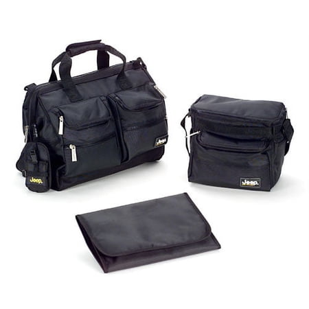 Jeep Diaper Bag Combo, Black