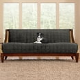 thumbnail image 2 of SureFit Deluxe Pet, Odor Control, Armless Sofa Furniture Cover in Dark Gray, 2 of 5