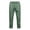 AB130 Army Green, variant on Casual Pants For Mens Solid Color Elastic Waist Taper Leg Trousers Breathable Fashion Male Summer Work Street Pants Black Size M