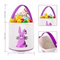 thumbnail image 1 of Cestas de Pascua para la caza de huevos de lona de algodón para niños para la fiesta de Pascua (rosa) (a-1b), 1 of 2