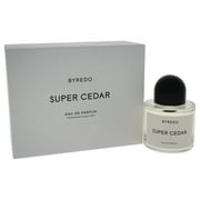 Byredo Super Cedar Eau de Parfum, Woody Floral Musk Fragrance with Cedarwood & Vetiver Notes, 3.4 oz Spray