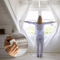 thumbnail image 2 of 100 pcs White Curtain Rail Sliders - Smooth Curtain Rail Hooks, 2 of 5