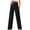 Black, variant on RYRJJ Wide Leg Pants for Women Pull On Button Up High Waisted Dress Trousers with Pockets Comfy Casual Loose Business Work Palazzo Pants for Ladies(Black,S)