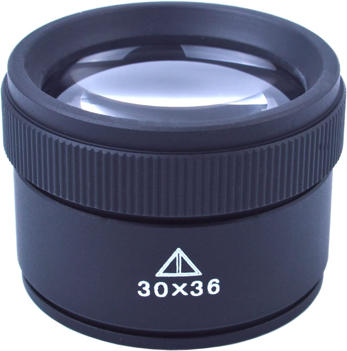 30X Optics Loupes Magnifier Loop Microscope Magnifying Glass Lens