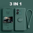 thumbnail image 2 of Liquid Silicone Case For Xiaomi Mi 13T 12T 11T 10T Pro 12 11 Lite 5G NE Capa For Mi 14 13 10 12 Pro Ring Holder Cover With Strap, 2 of 5