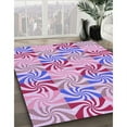 thumbnail image 2 of Ahgly Company Indoor Rectangle Patterned Orchid Purple Area Rugs, 3' x 5', 2 of 6