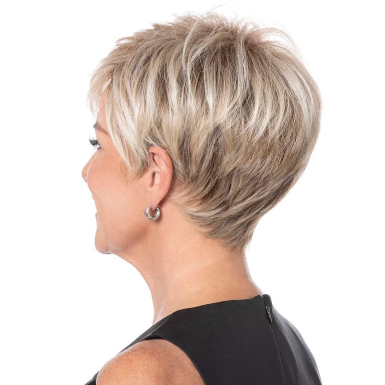 Popular Pixie Large HF Synthetic Wig (Open-Wefted Cap  display picture 2