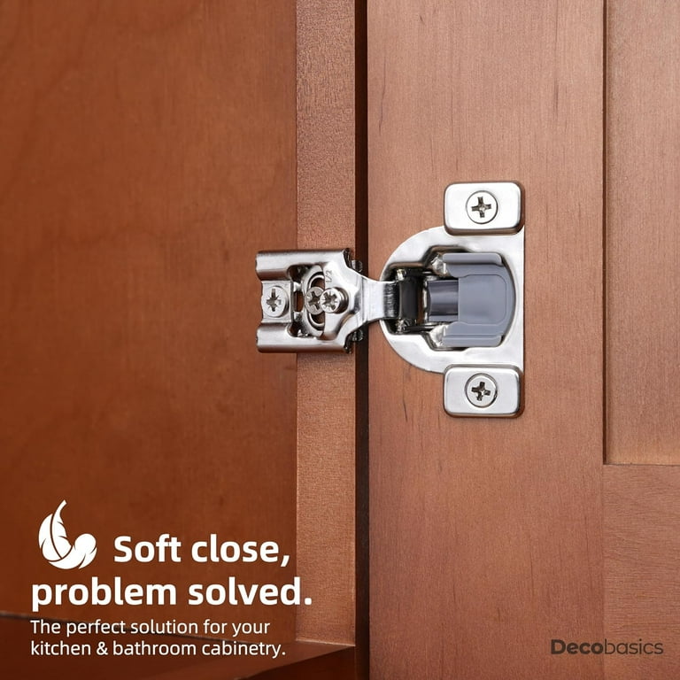 Brushed Nickel Overlay Hinges Matttroy