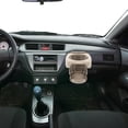 ELAYARD Beige Lightweight Plastic Car Cup Holder Expander for ...