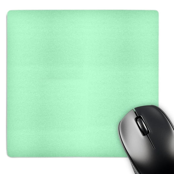 3dRose, Mint Green - light minty pastel - plain simple one single solid color - very pale aqua green, MousePad