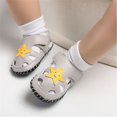 thumbnail image 1 of EYIIYE Baby Summer Shoes, Soft Sole Anti-Slip Cartoon Print Crib Sandals, 1 of 1