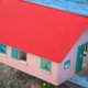 thumbnail image 3 of 5 piezas de tejas para techo de casa en miniatura, escala 1:25, decoración de tejas para casa de muñecas, muebles, accesorios, 3 of 7