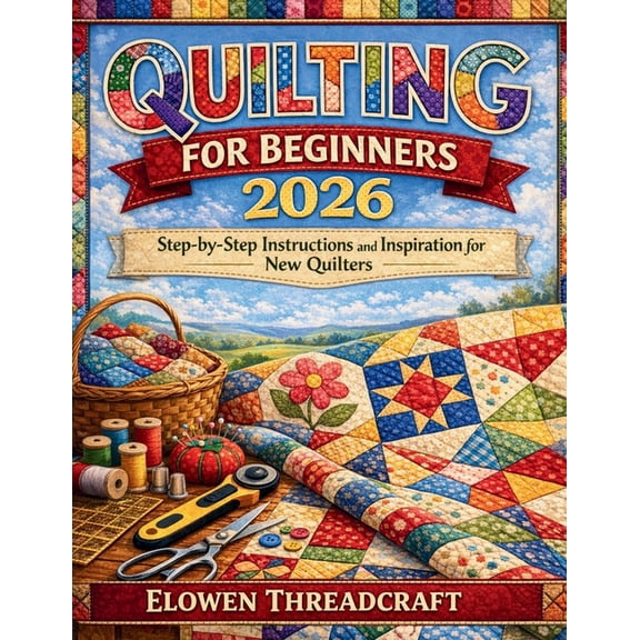 Quilting for Beginners: Step-by-Step Instructions and Inspiration for New Quilters, (Paperback)