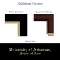 thumbnail image 4 of Framerly - UARK Law Diploma Frame with Black and Gold Mat, 4 of 10