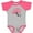Heather and Hot Pink, variant on Japanese Cherry Tree Kitty Cat Girls Baby Bodysuit