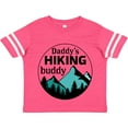 thumbnail image 3 of Inktastic Daddy's Hiking Buddy with Mountains and Trees Boys or Girls Toddler T-Shirt, 3 of 5