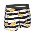 thumbnail image 3 of Balery Gold Flamingo Men's Boxer Briefs, Soft and Breathable Cotton Underwear with nylon Waistband-XX-Large, 3 of 9