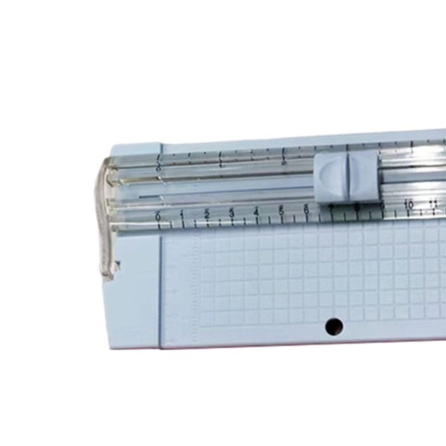 Máquina Cortadora De Papel Máquina cortadora de papel A5, suministros de bricolaje, guillotina portátil para oficina y hogar (azul) Ndcxsfigh Libre de BPA