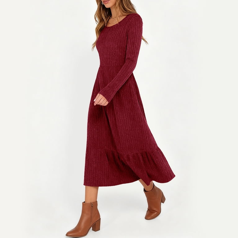 long sleeve winter wedding guest dresses Ever-Pretty Women's Fall Formal Dress V Neck Chiffon Floor Length Bridesmaid Black US04 : Clothing, Shoes & Jewelry 2 size than the us size 32 Winter Wedding Guest Dresses