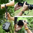 thumbnail image 4 of CWATCUN Cwatcun H81 Premium Leather Camera Wrist Strap for DSLR - Comfortable, Non-Slip, Quick Release, Universal Fit, Grey, 4 of 6