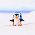 thumbnail image 7 of Cute Winter Penguin Figurine - Adorable Desktop Ornament for Micro Decoration for Home and Seasonal Décor, 7 of 7