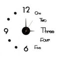 thumbnail image 2 of Reloj de Pared Decorativo Jadeshay Acrílico Metal Luz Nocturna, 2 of 5