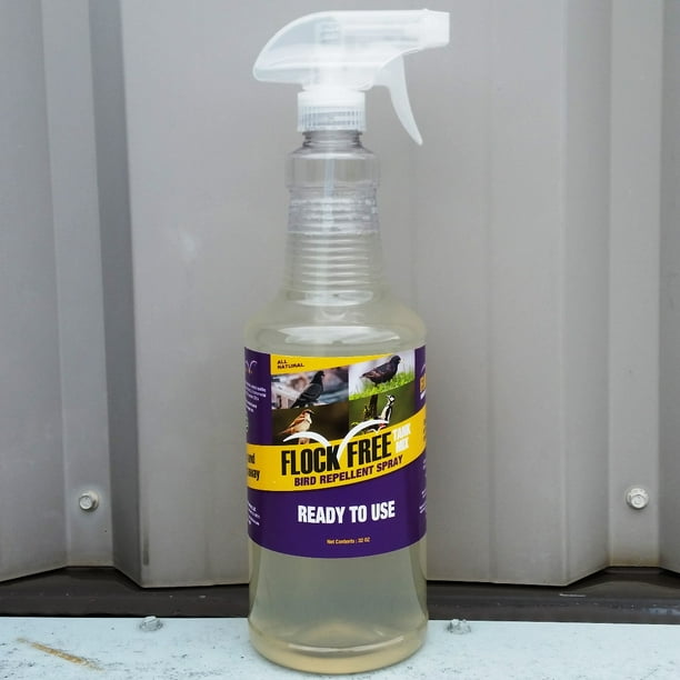 Flock Free Bird Repellent Ready Spray, Ready to Use Bird Spray