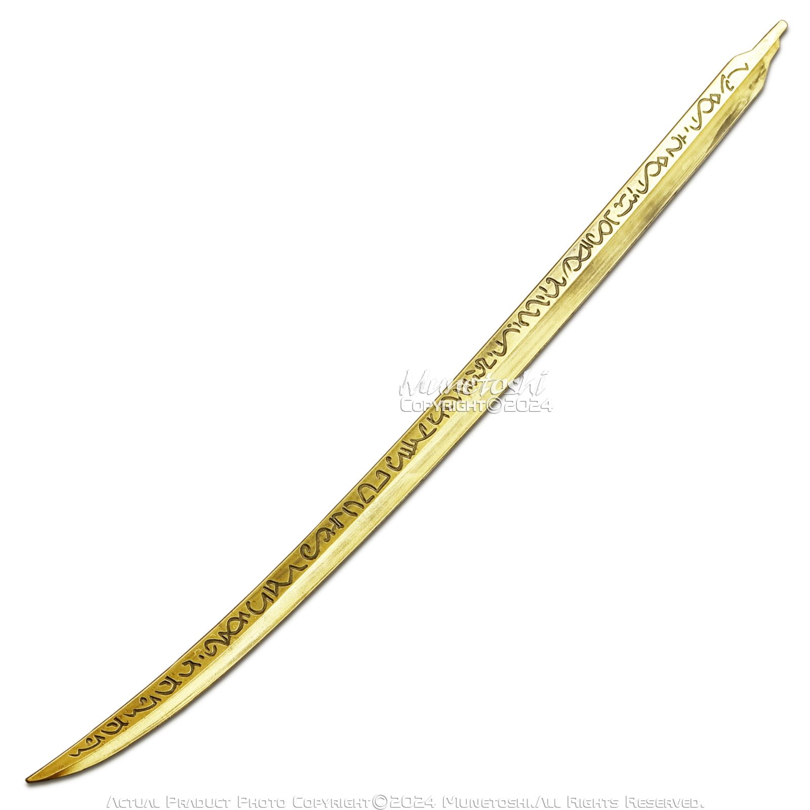 Munetoshi 40" Foam Gold Hand of Malenia Sword Katana Blade Elder Ring Replica Cosplay Costume Prop Anime Game