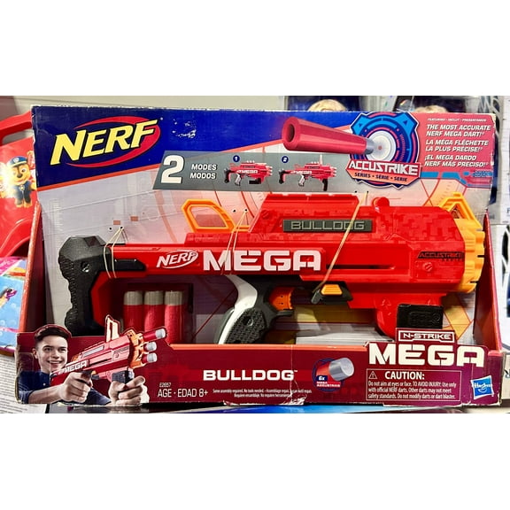 Nerf AccuStrike Mega Bulldog Blaster, for Ages 8 and up