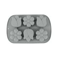 thumbnail image 2 of Staron 6-Cavity Silicone Baking Mold, Heart Shape Dessert Maker for Cakes Jellies and Chocolates, Flexible Non-Stick Kitchen Bakeware, 2 of 5