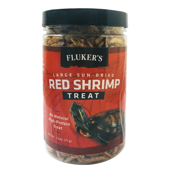 Fluker Farms Sun-Dried Large Red Shrimp Treat - 2.5 oz RFK72051
