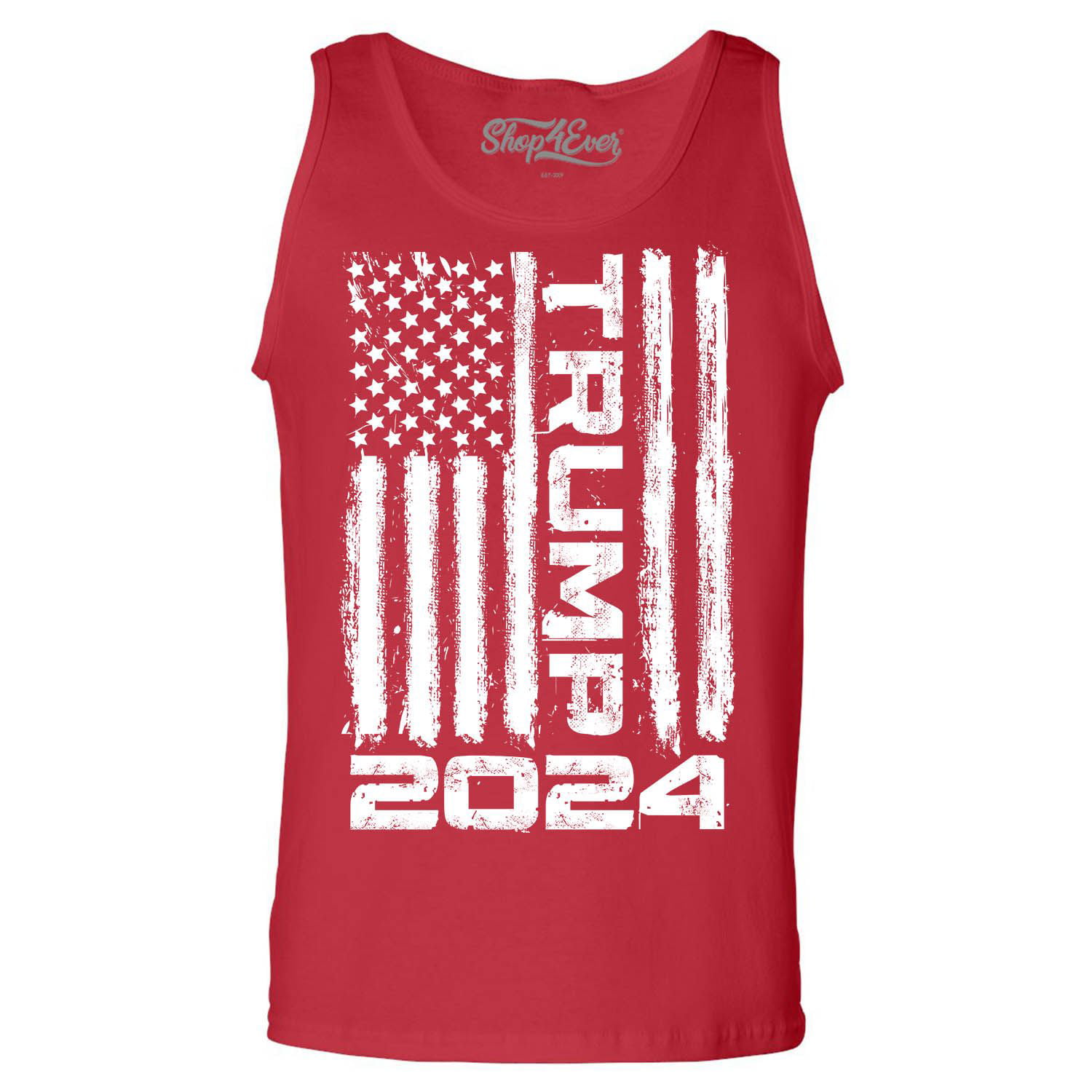 Brisco Brands Republican Political American USA GOP Flag Sleeveless T Shirt